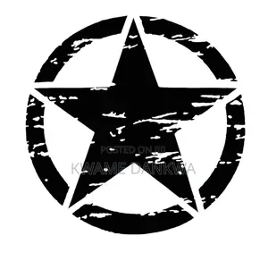 Star of Hope Car Body Decal Stickers