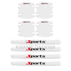 Transparent Sports Inscribed Door Handle Anti Scratch Sticke