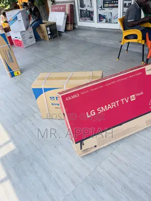 Original Lg43lm637 43 Inch Full HDR Smart Television(Black)