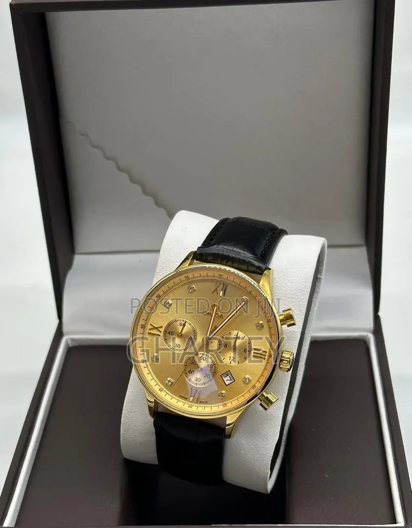 Omega Quality Men Leather Watches