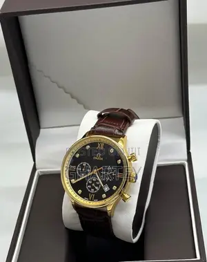 Omega Quality Men Leather Watches
