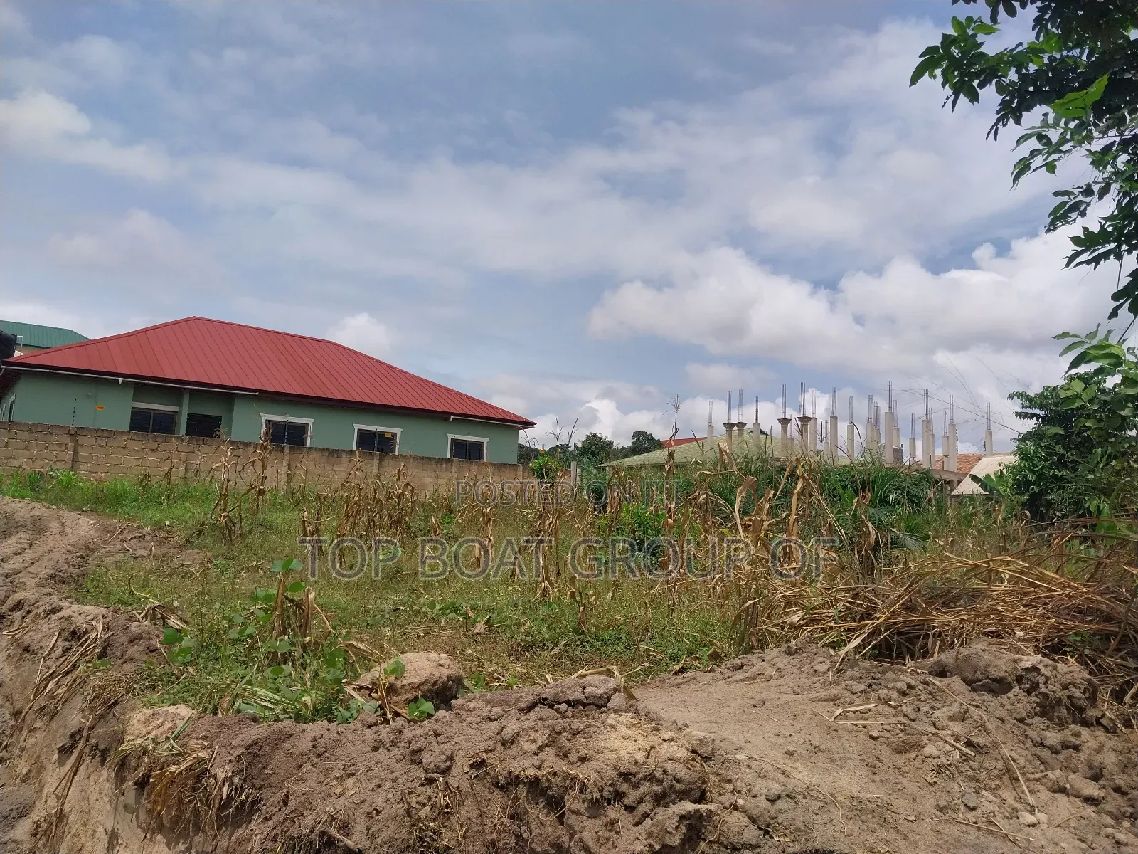 Land for Sale (Mamponten Behind the Education Services)