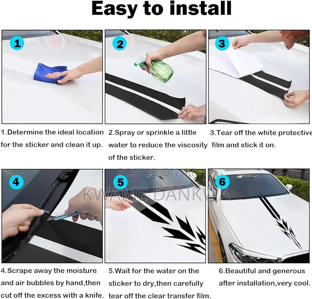 Car Hood Stickers