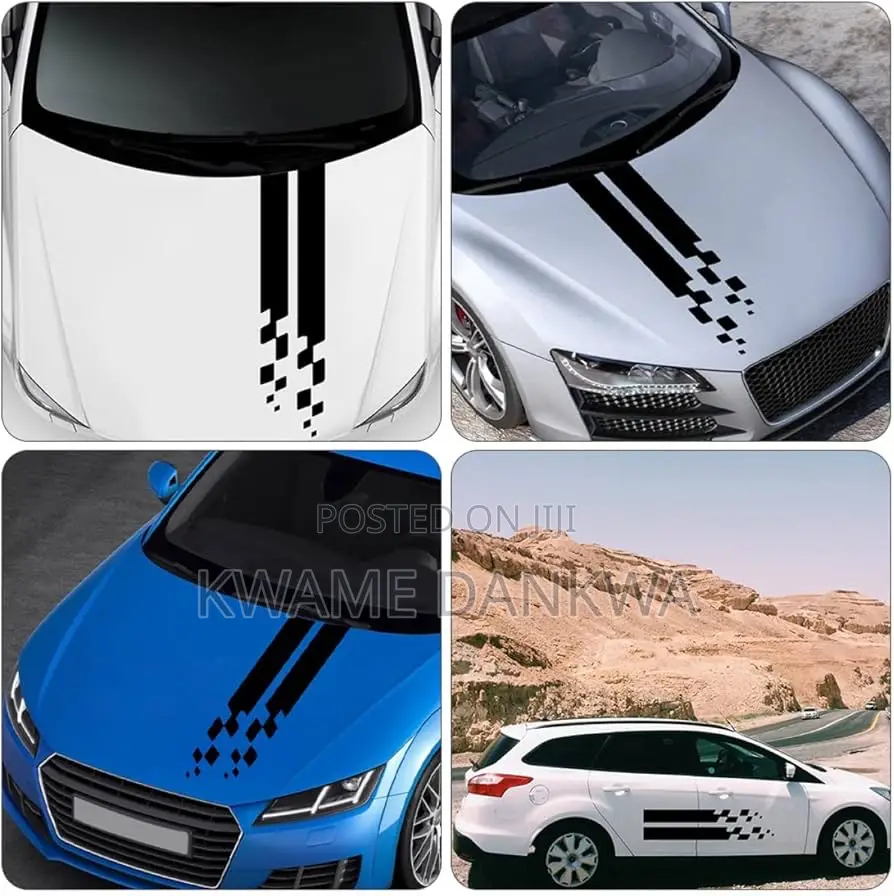 Car Hood Designer Stickers