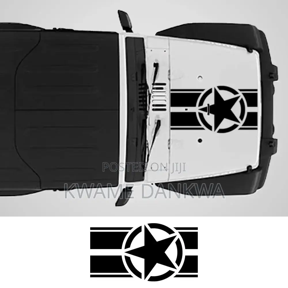 Car Hood Designer Decal Stickers
