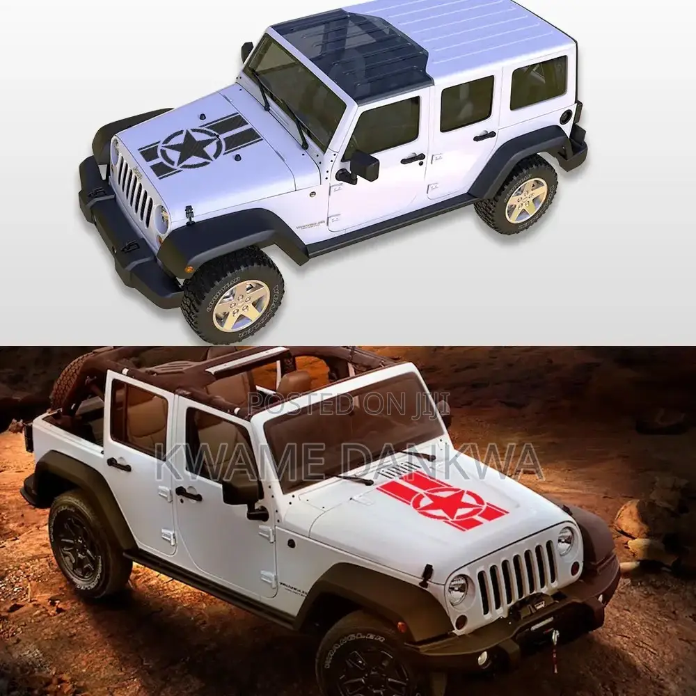 Car Hood Designer Decal Stickers