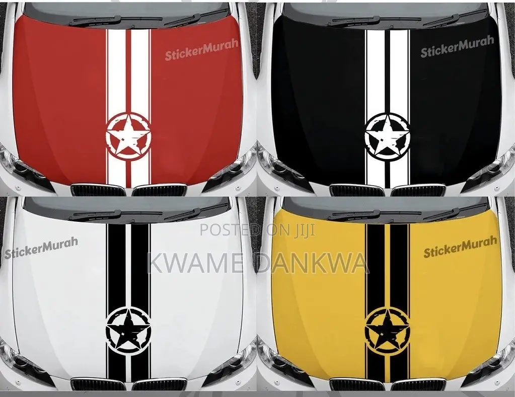 Car Hood Designer Decal Stickers