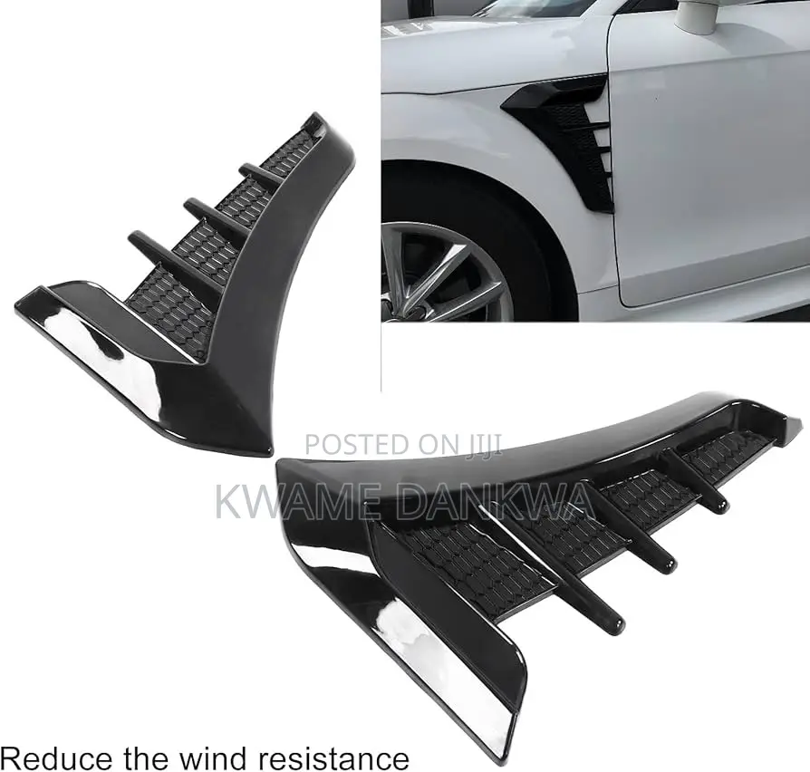 Front Fender Decorative Airflow Side Pads