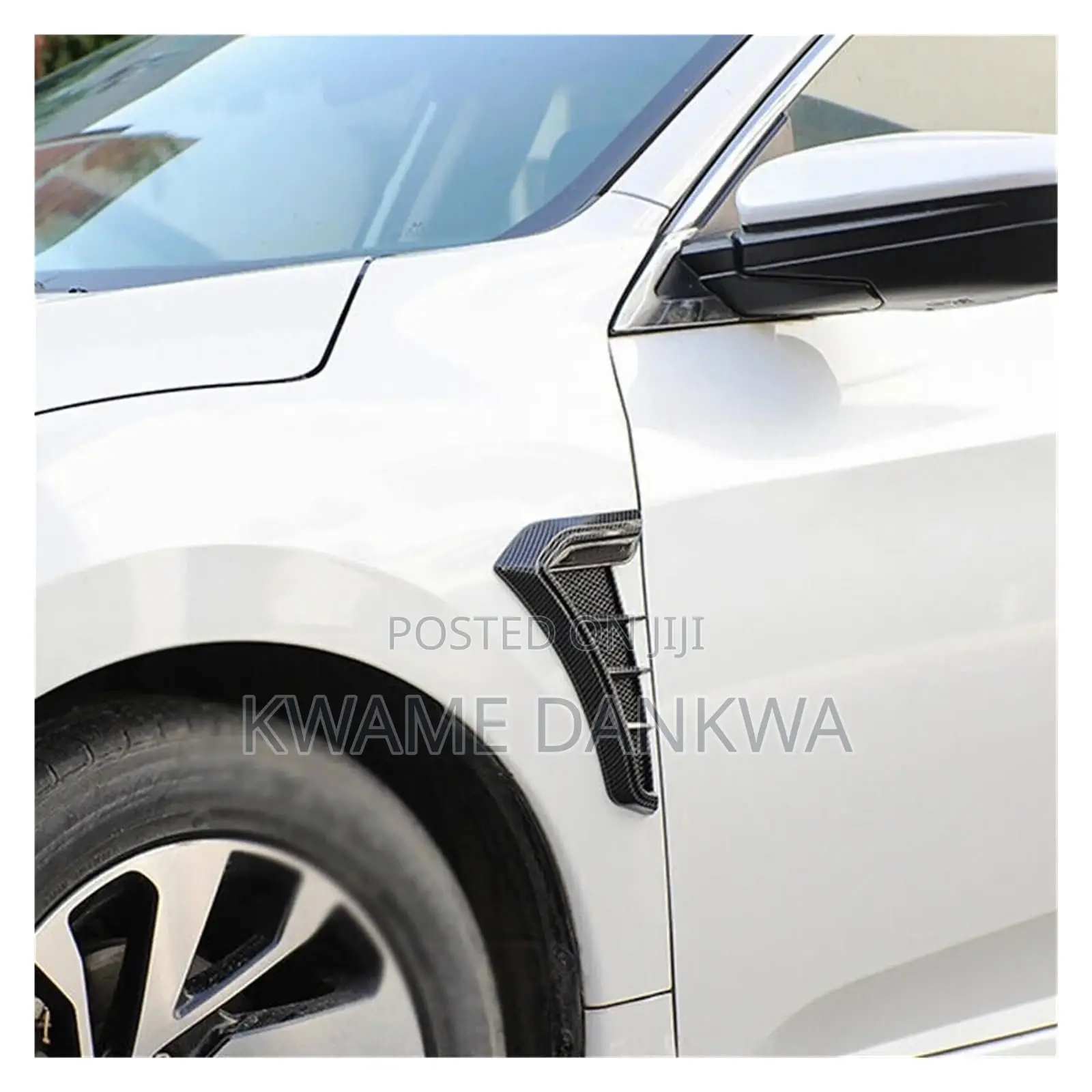 Front Fender Decorative Airflow Side Pads
