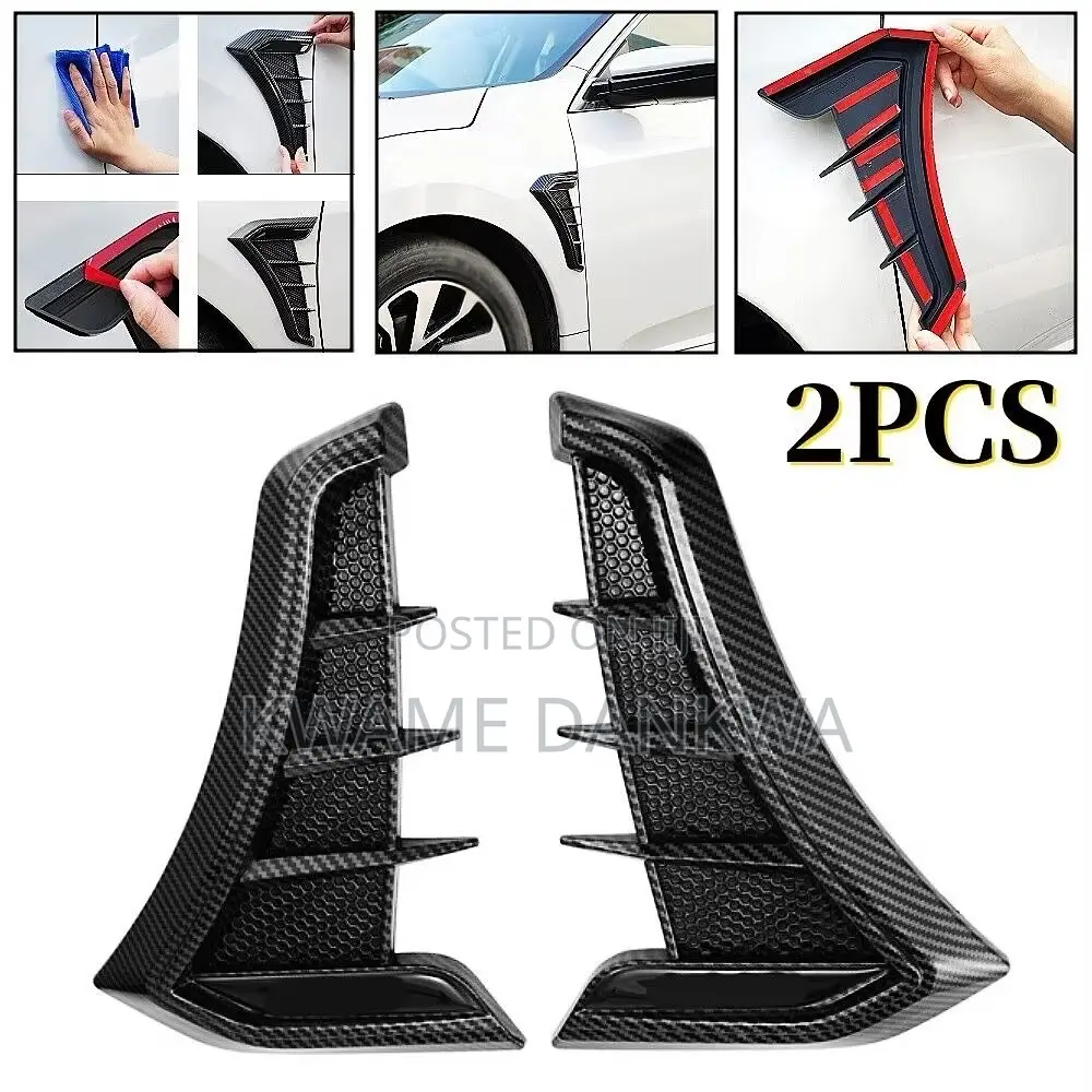 Front Fender Decorative Airflow Side Pads