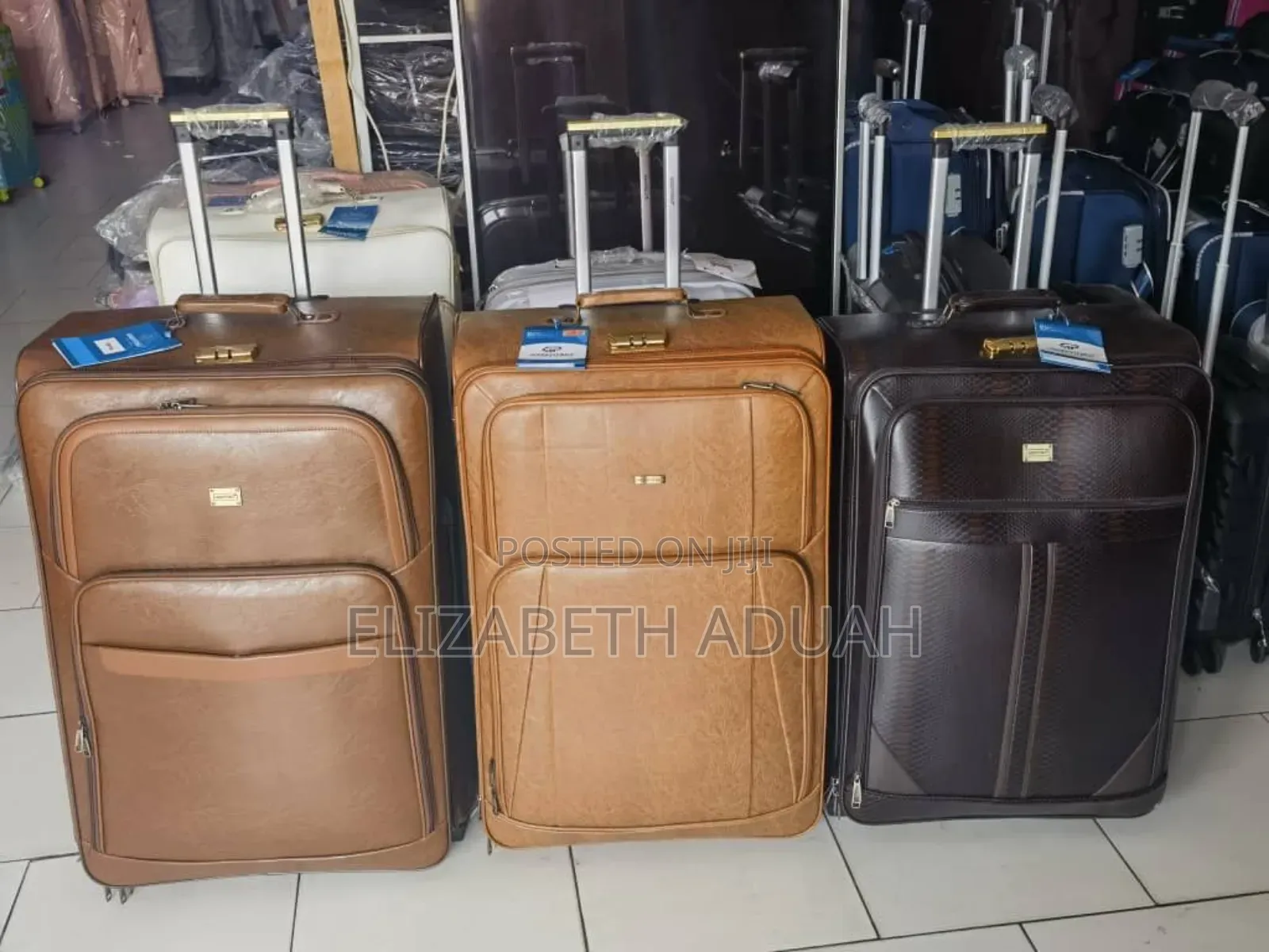 4 in 1 Leather Travelling Bags