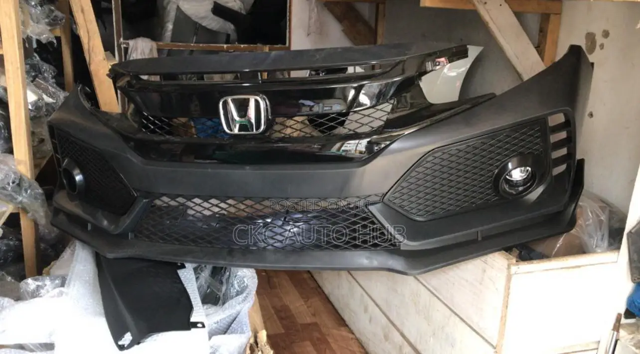 Honda Civic 2016 To 2020 Front Bumper Turbo