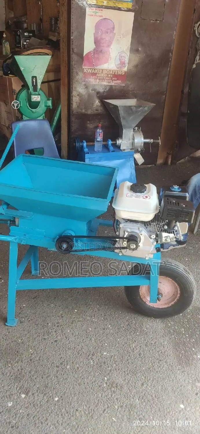 Cassava Grater With Petrol Engine Complete