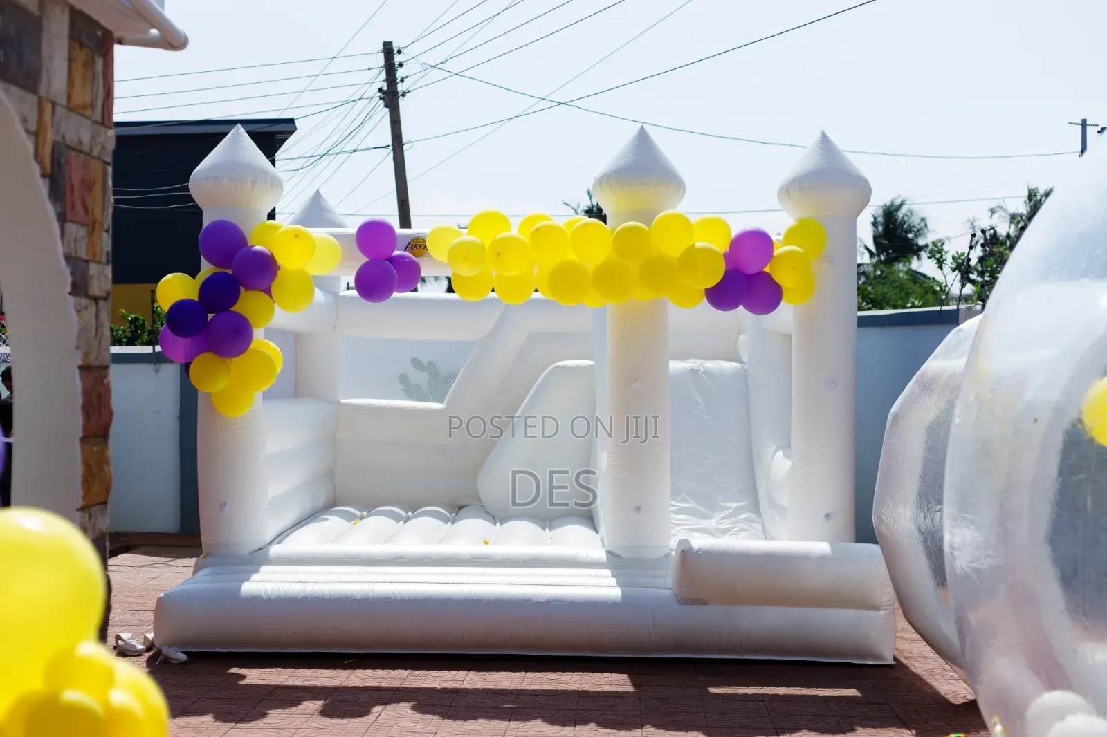 Bouncing Castle With Ladder 4 Meters and Quite Big.