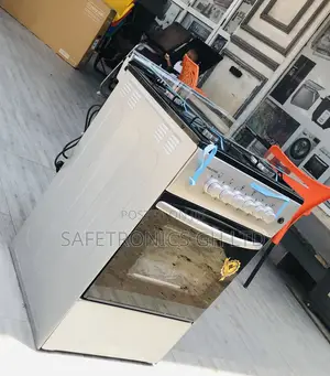 4 Burner Oven Volcano 50by50 Gray Gas Cooker