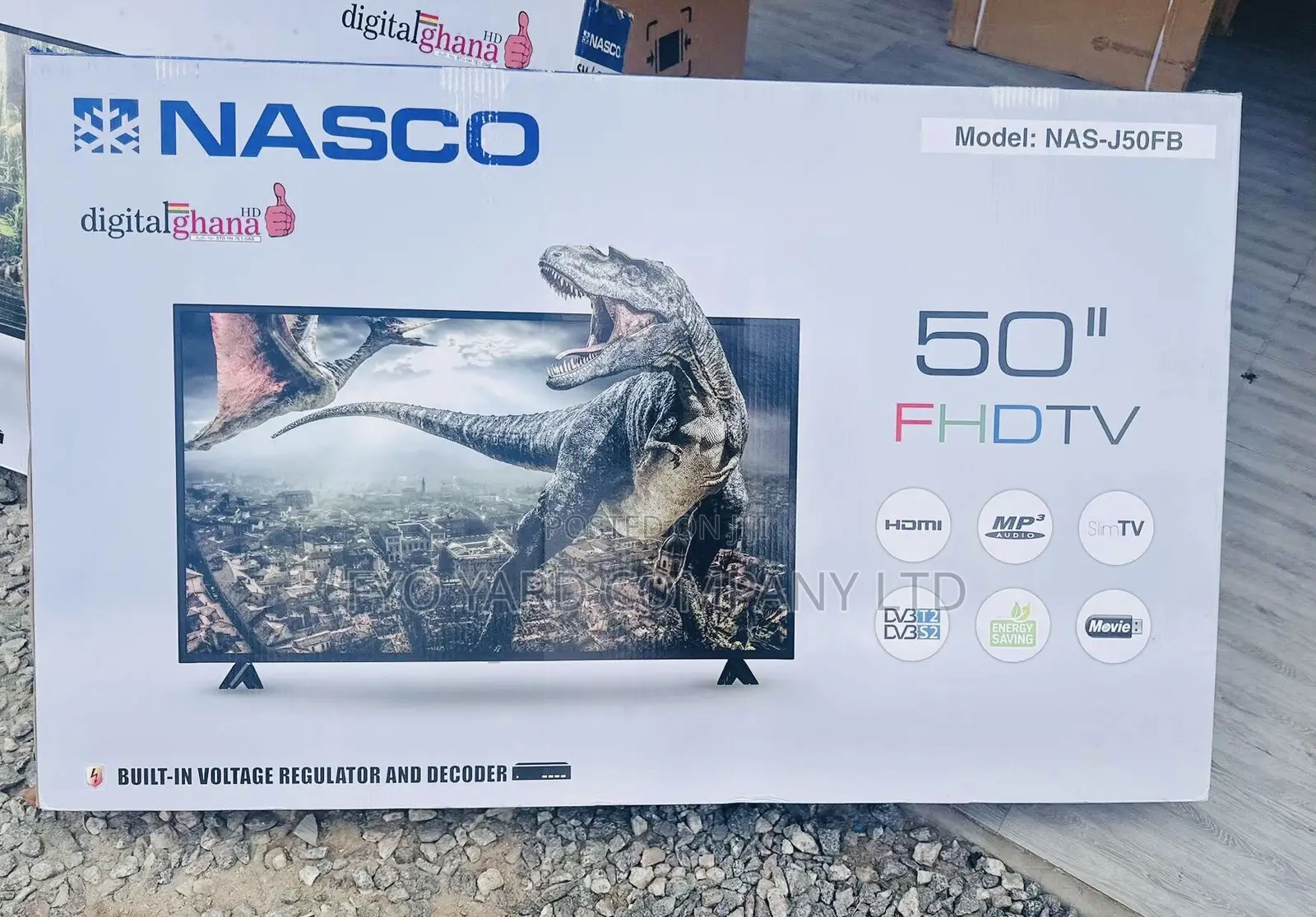 Clear Channes Pictures From Nasco 50 Full Digital FHD Satellite Led TV