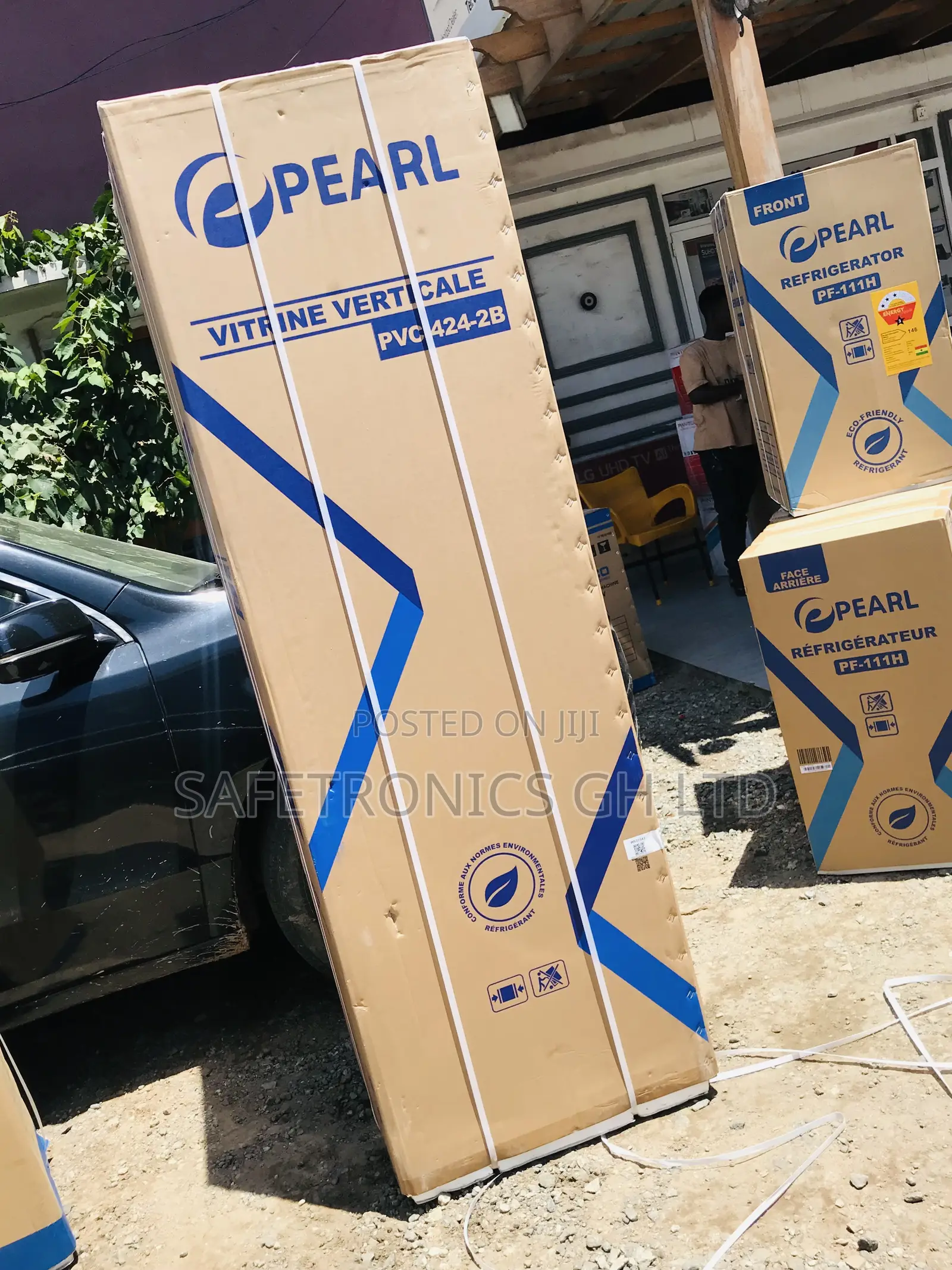 Fast Cooling Pearl Singledoor PVC-424 400 Liters 