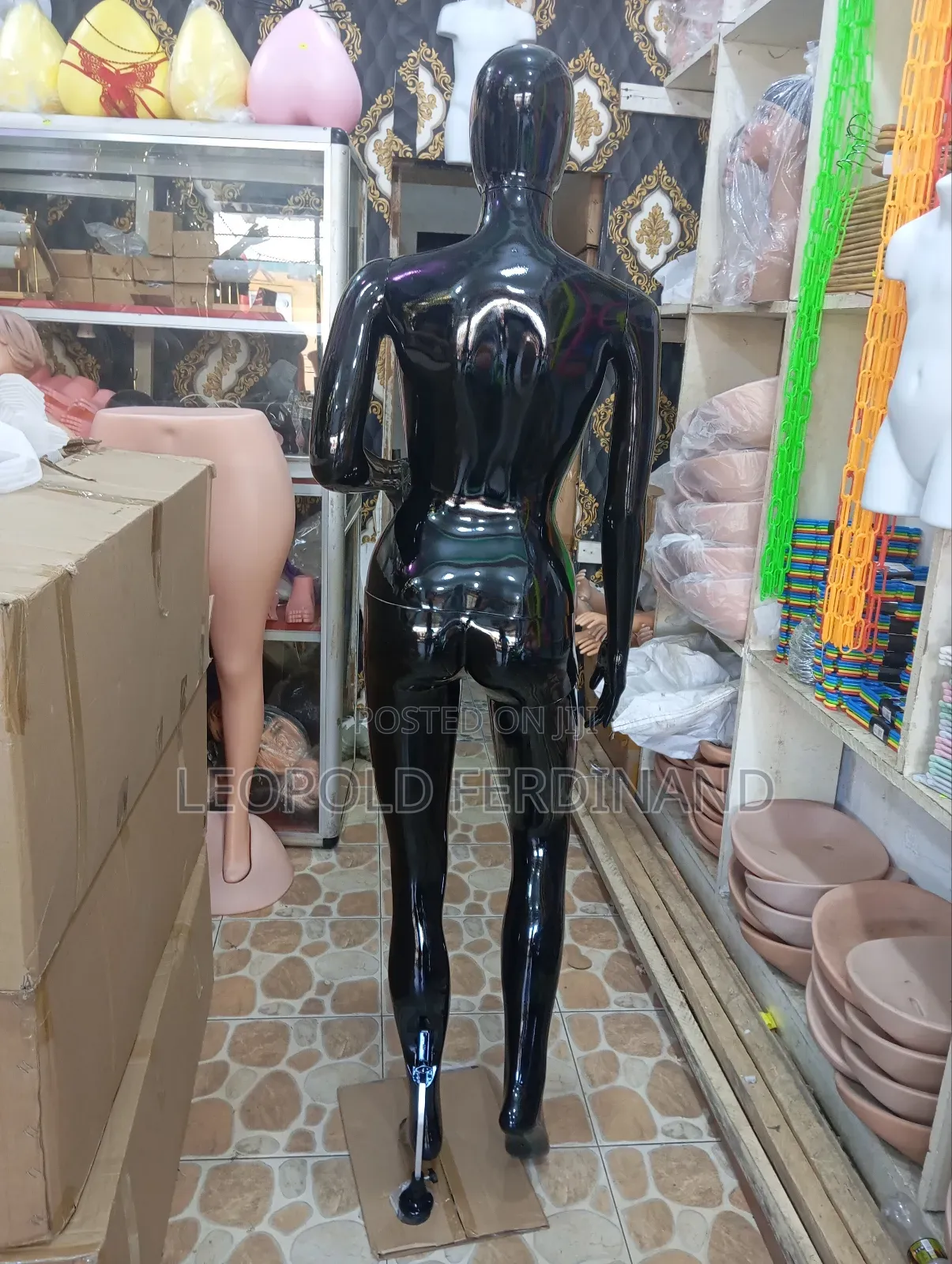 Black Big Breast Busty, Plus Sized Female Mannequins