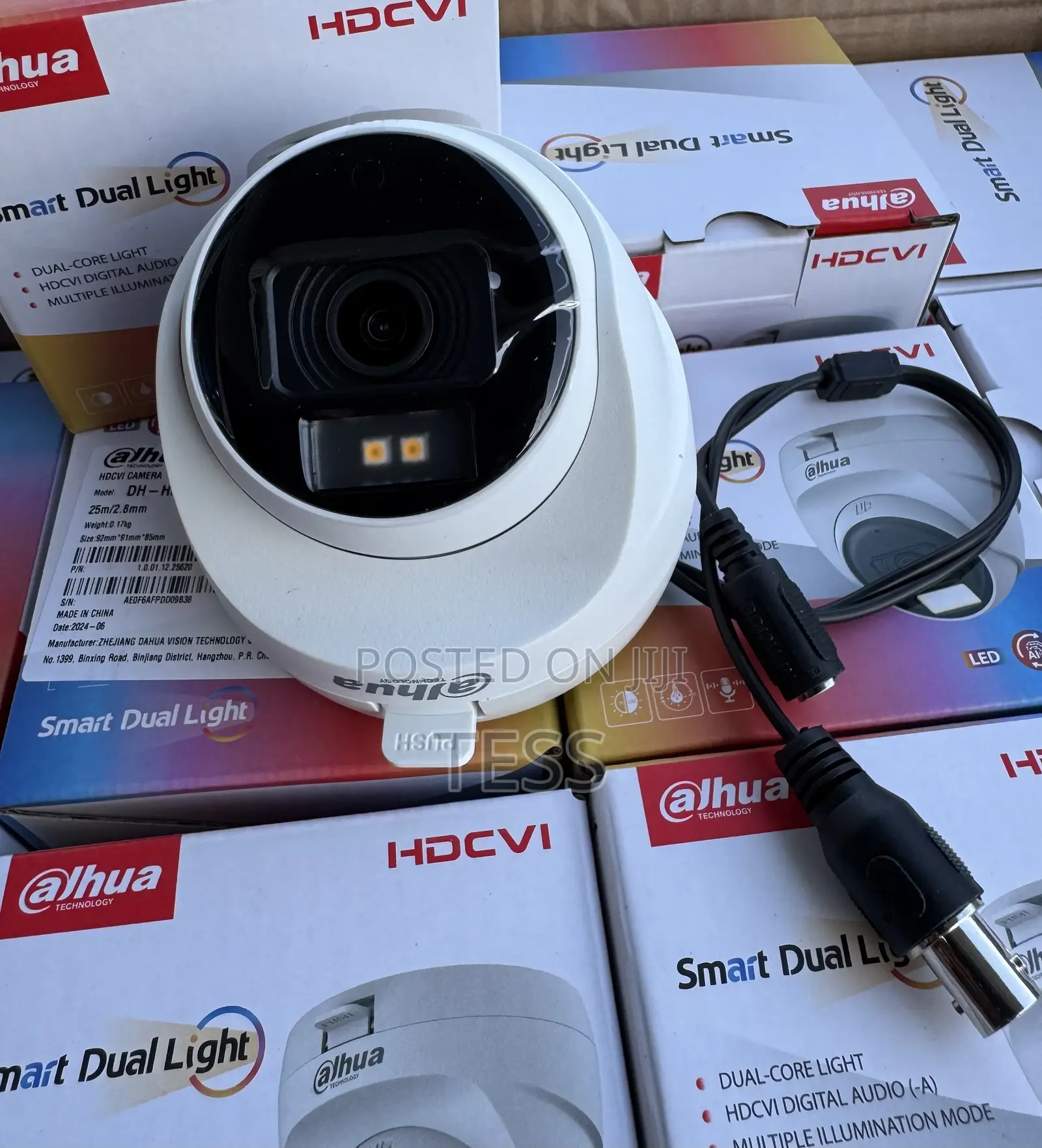 Dahua 2MP Full Color Smart Dual Light With Audio Camera