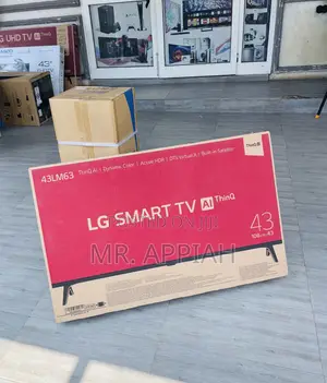 Order Classic Lg43lm637 43” Full HDR Smart Electric Tv.