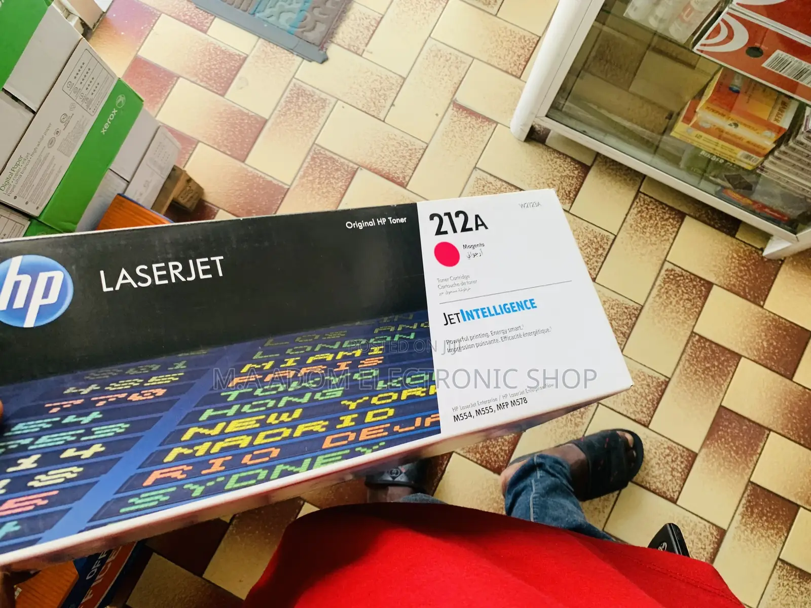 HP 212A Magenta Original Laserjet Toner Cartridge With Jetin