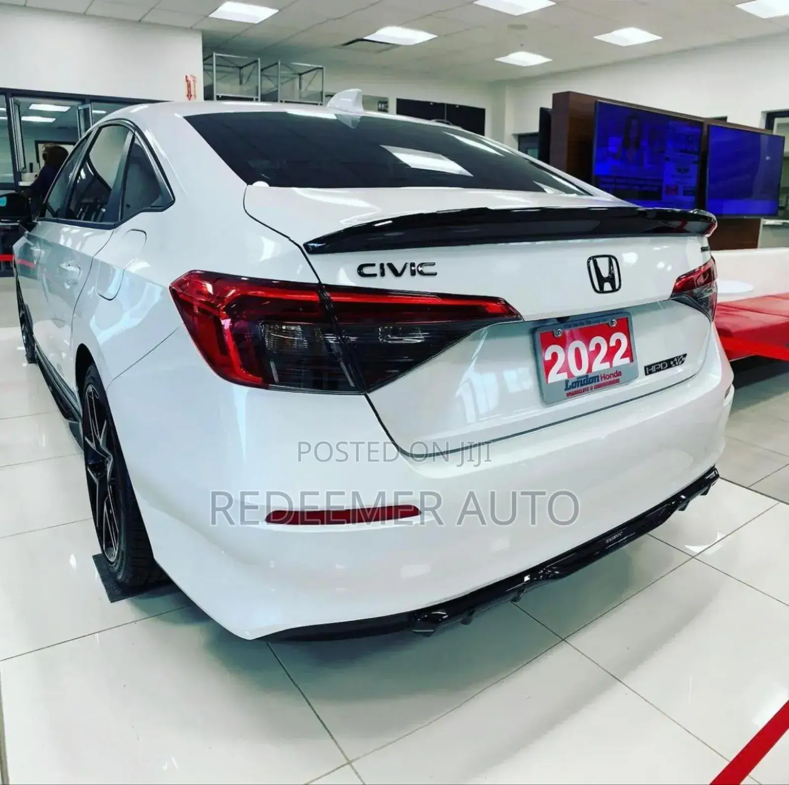 Honda Civic Boot 2022,2023,2024/ Civic Tail Gate