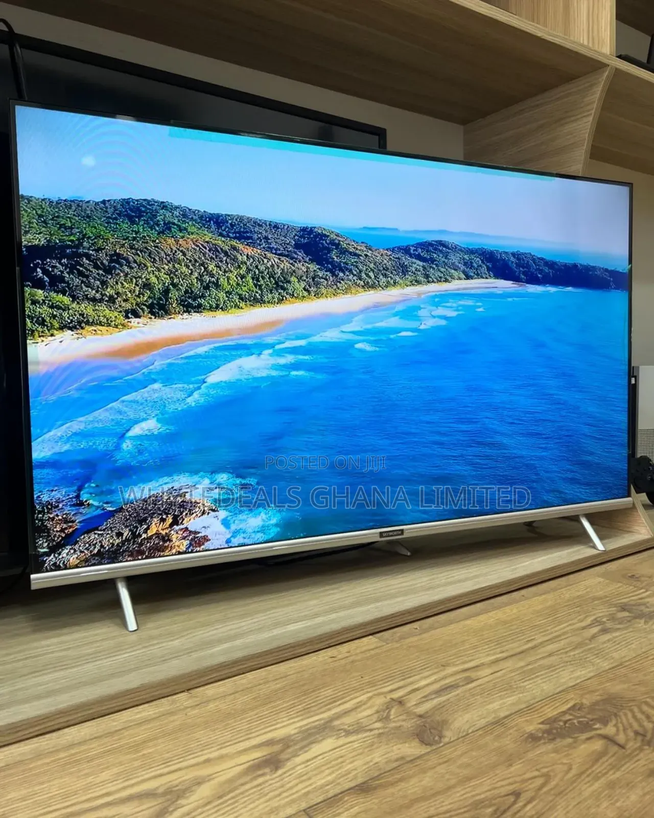 SKYWORTH 43 Inch Full HD Smart Android Satellite LED 2024 in Accra