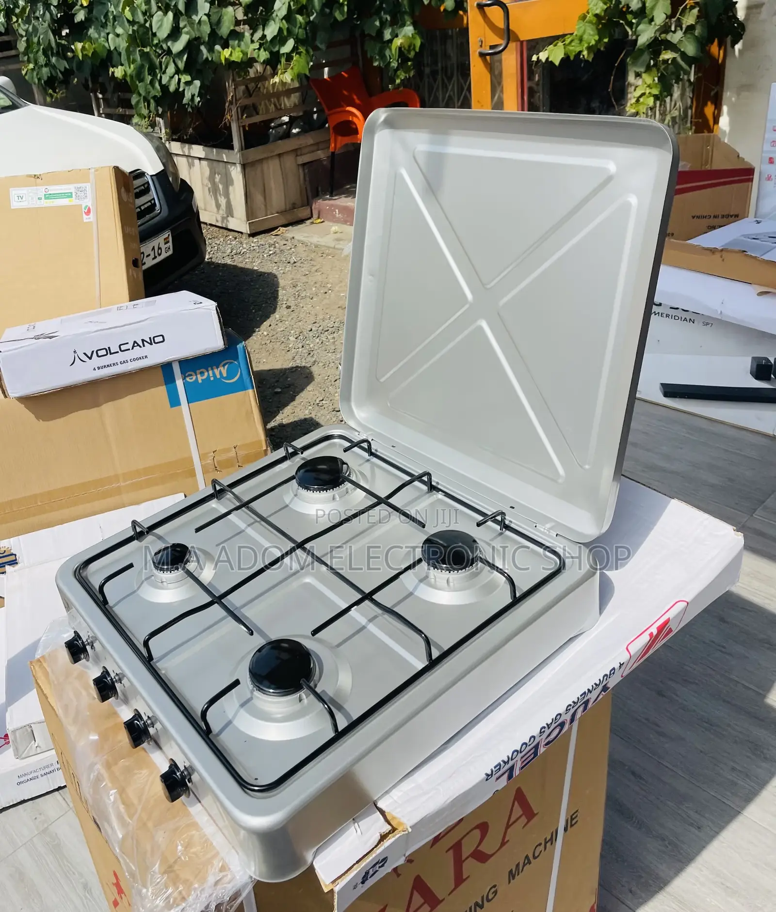 Uniquely Designed Yucel 4 Gas Table Top Cooker.