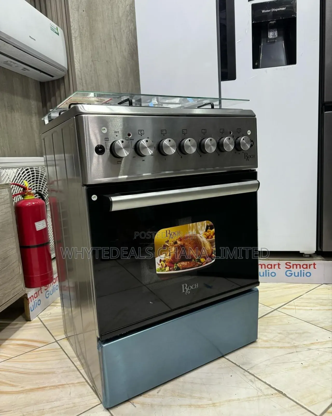 Roch 60X60 Gas and Electric Cooker With Grill| Oven| 3G+1E