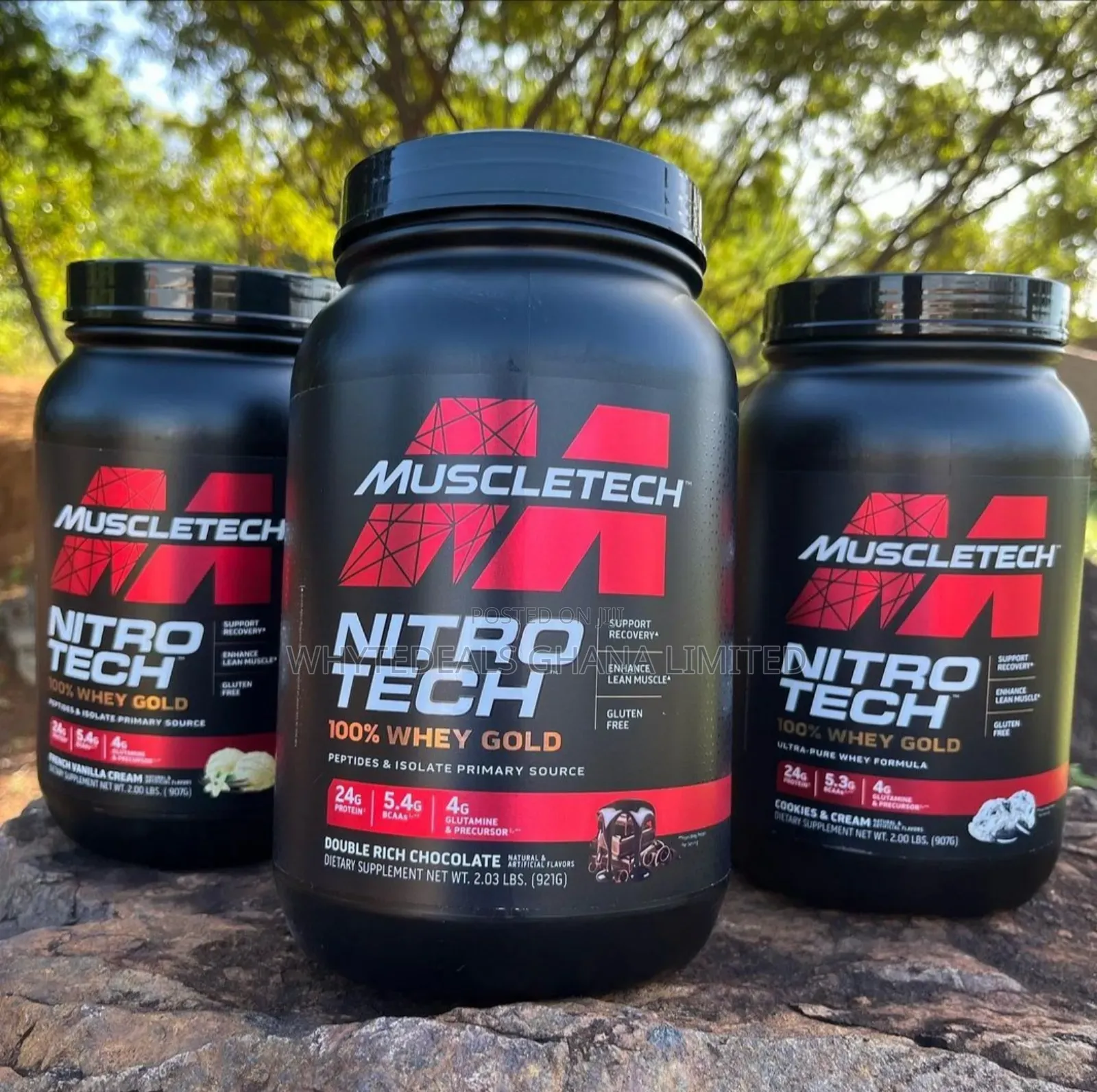 Muscletech Nitrotech Whey Protein Isolate 4 MUSCLE GAIN 2LBS