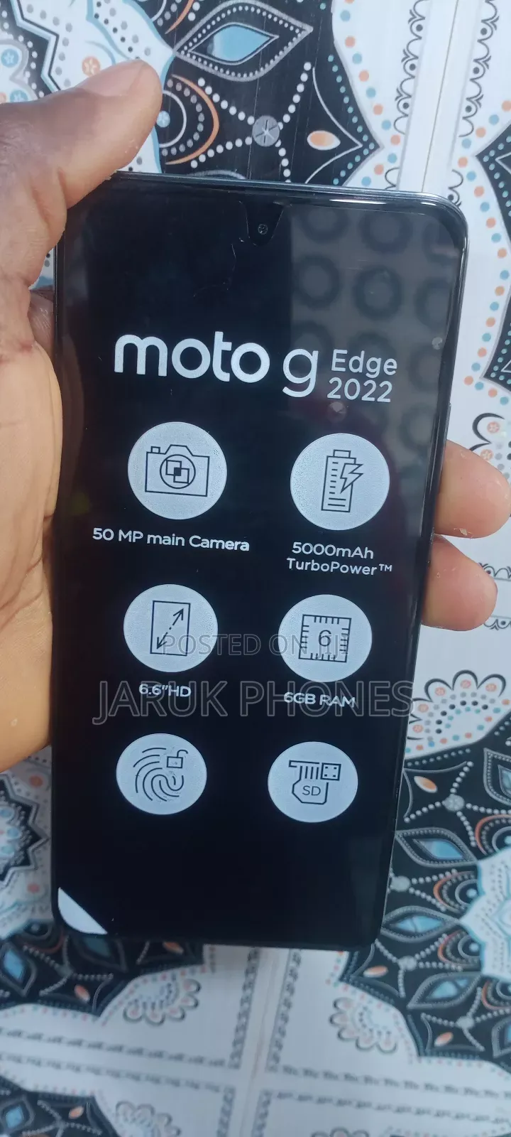Motorola Edge (2022) 128 GB Blue
