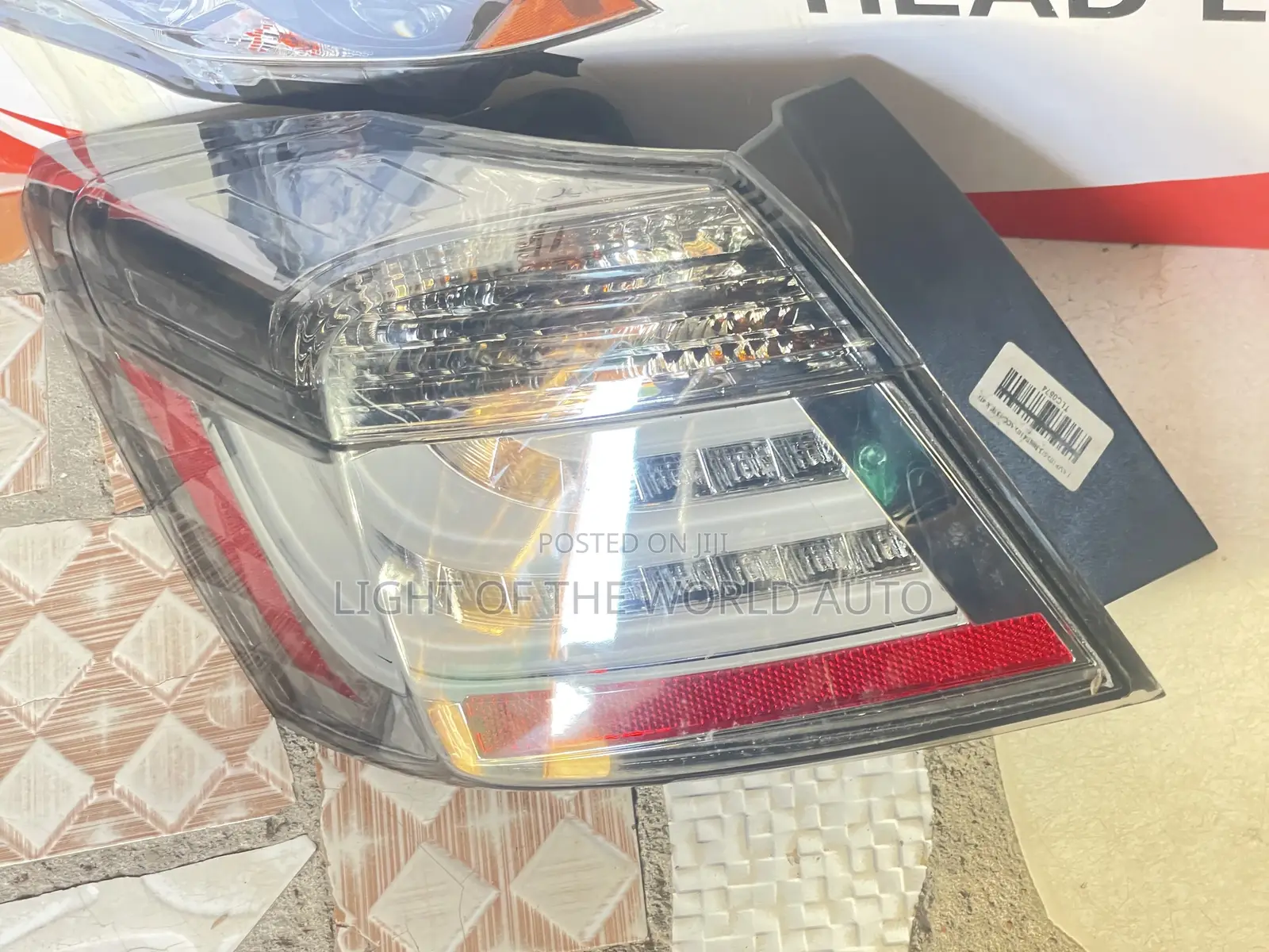 Accord 17 Taillight Left Side Speck Type Full Led