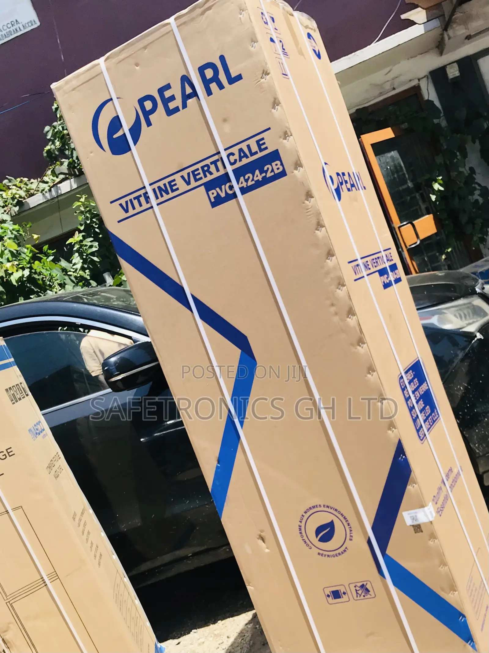 Sealed in Box PVC-424 400 Liters Display Glass Singledoor
