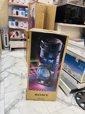 Floor Standing Sony V83 Portable Bluetooth Speaker(Black).
