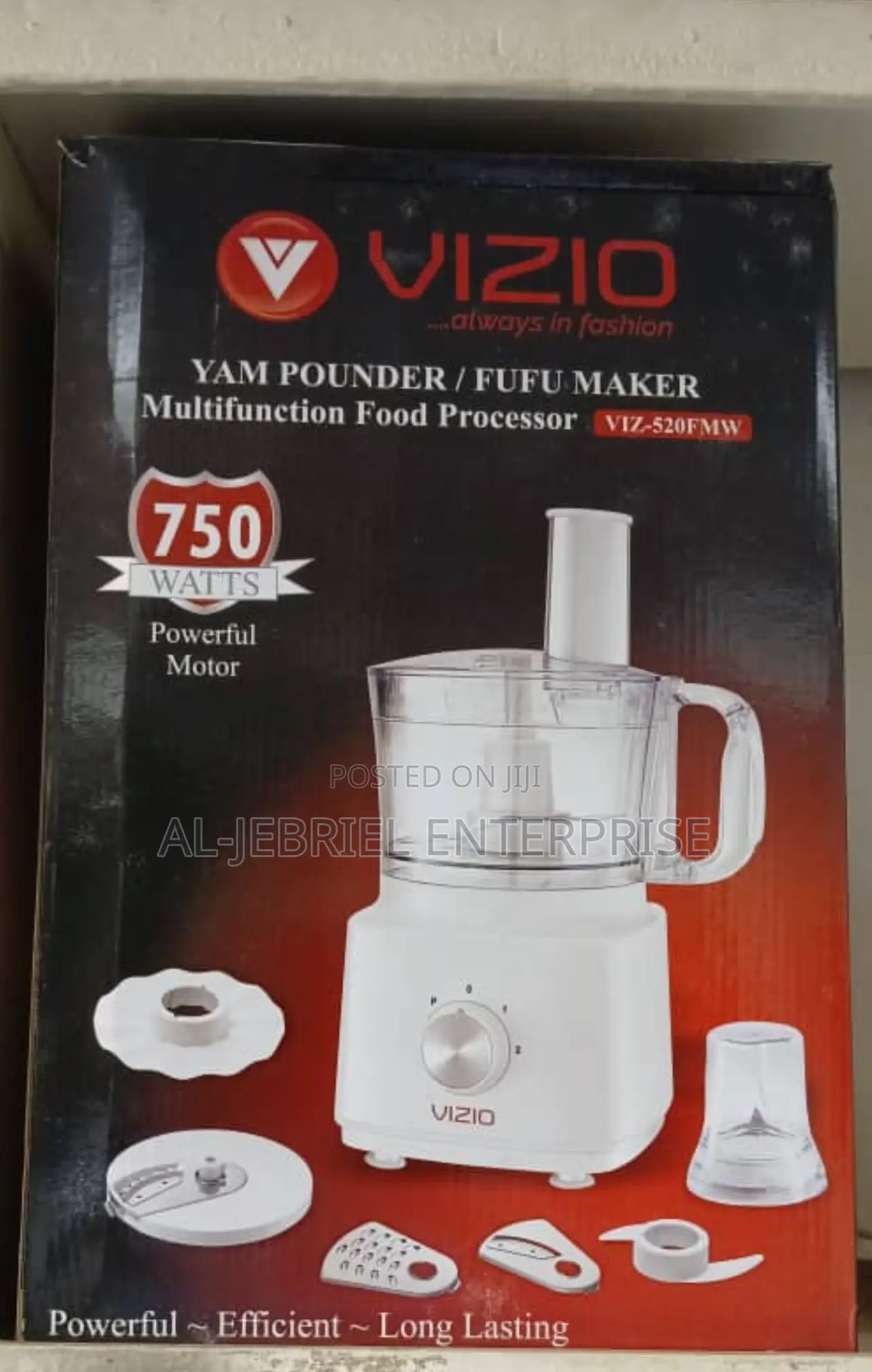 Vizio Multifunctional Food Processor YAM POUNDER/FUFU MAKER