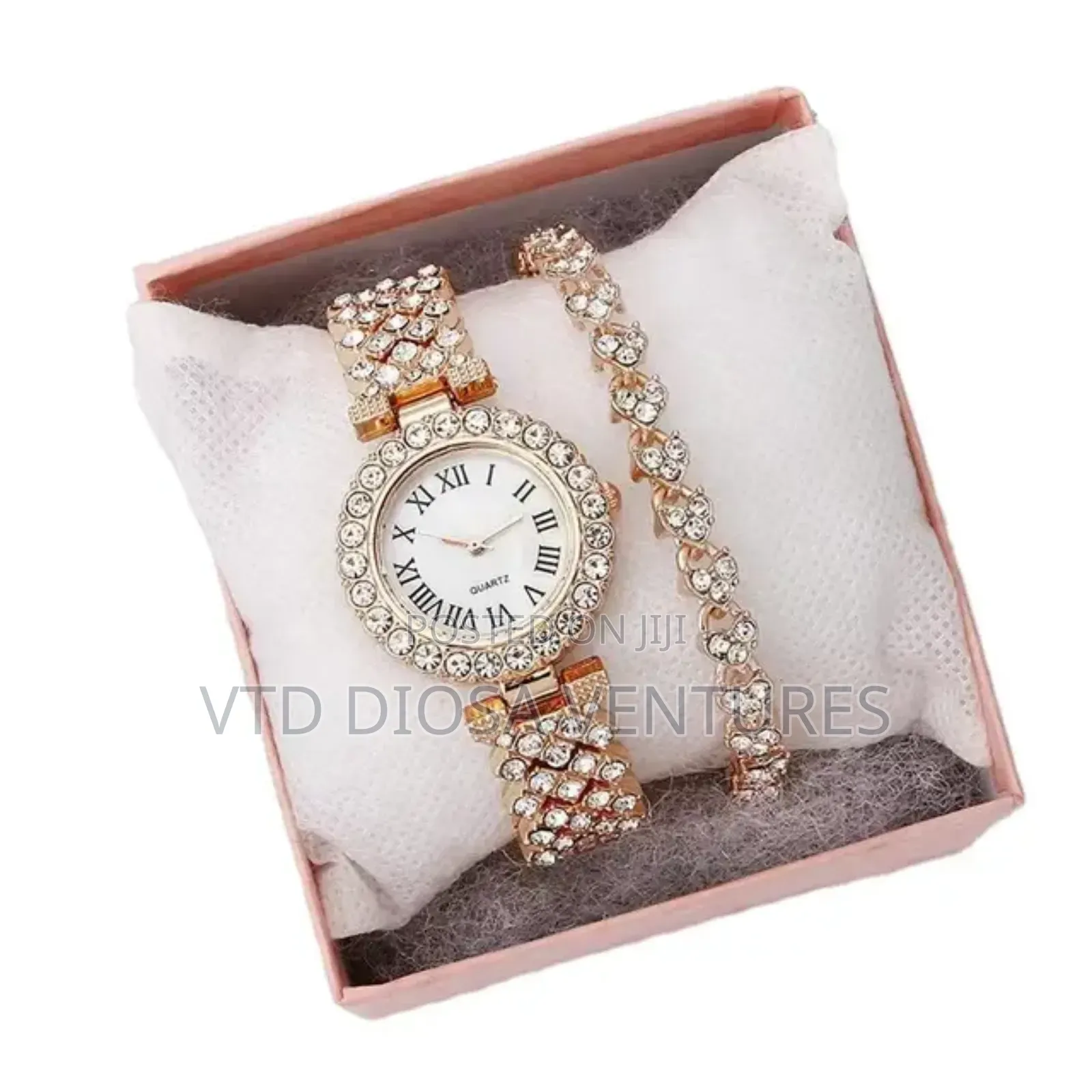 Ladies Luxury Watch Bracelet Set