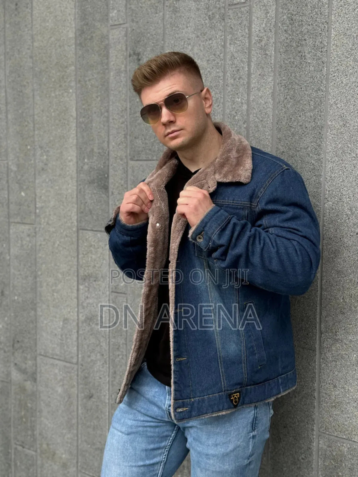 Bjorn Wool-Lined Denim Jacket