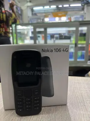 New Nokia 106 Black
