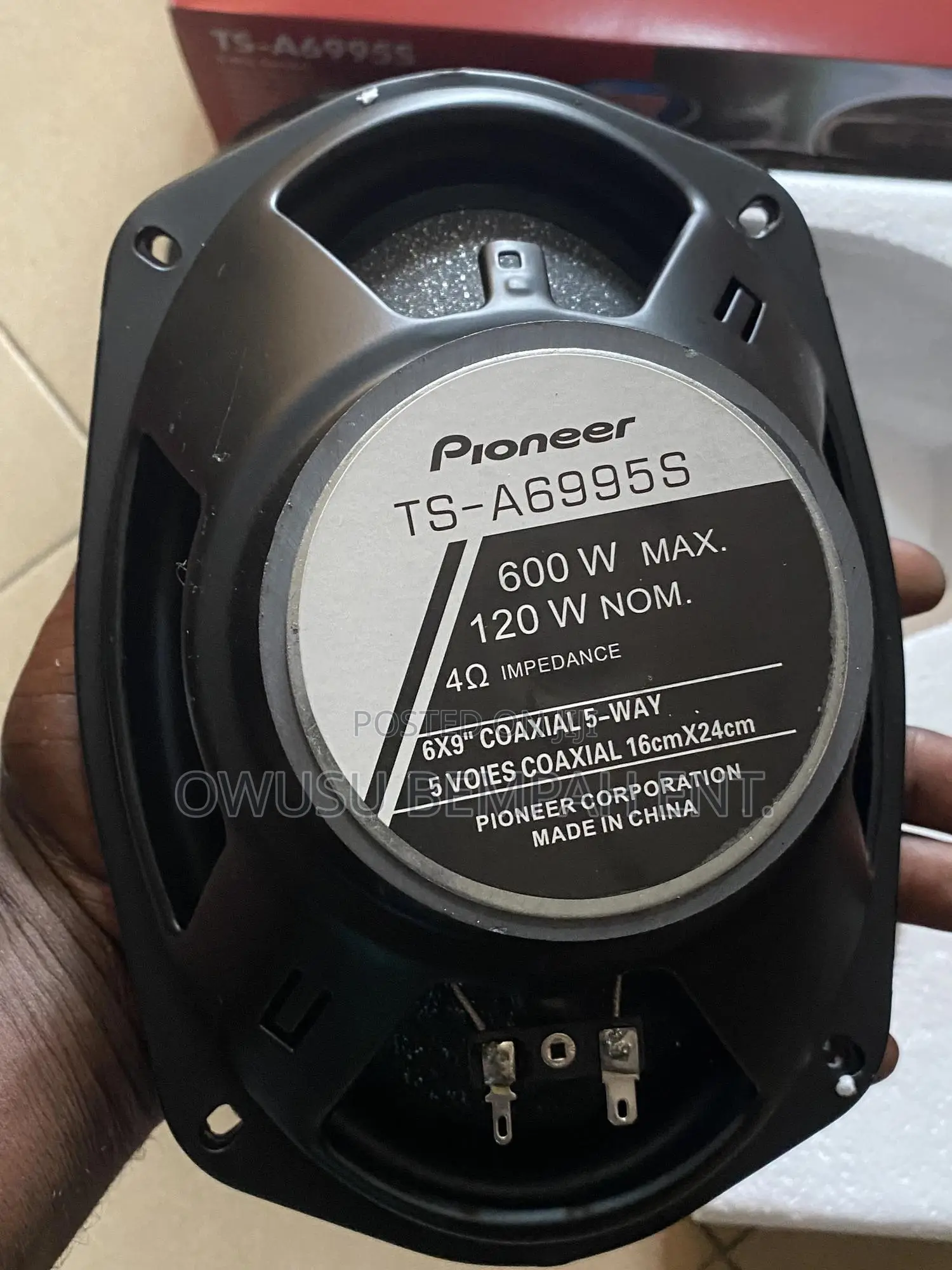 Pioneer Oval Speakers for Cars