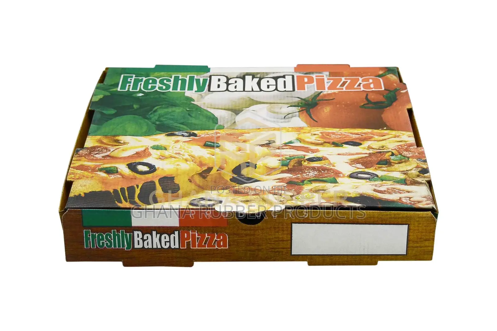 Pizza Boxes 12" Freshly-Baked Design (100pcs)
