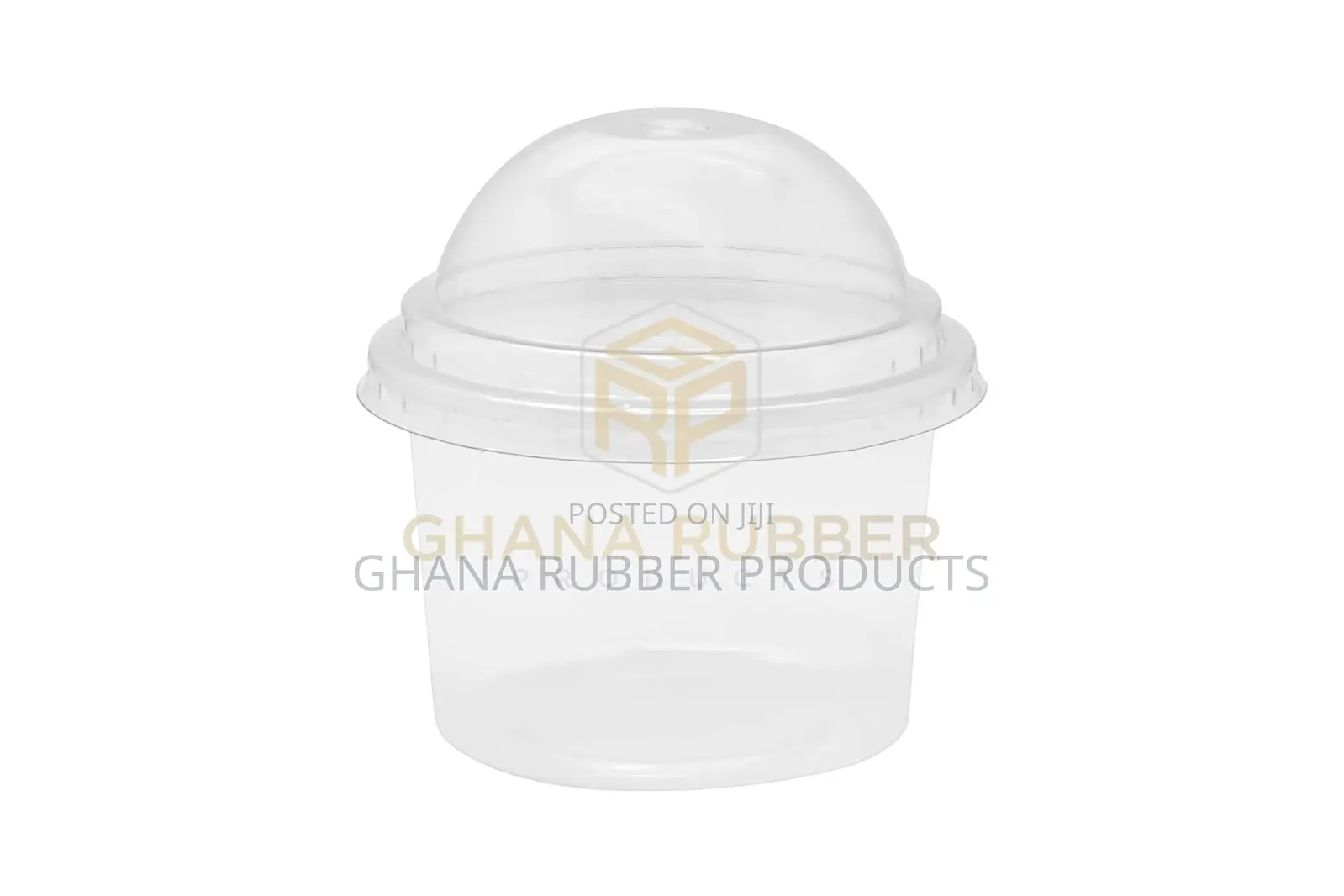 Plastic Tubs 250ml + Domed Lids (800pcs)