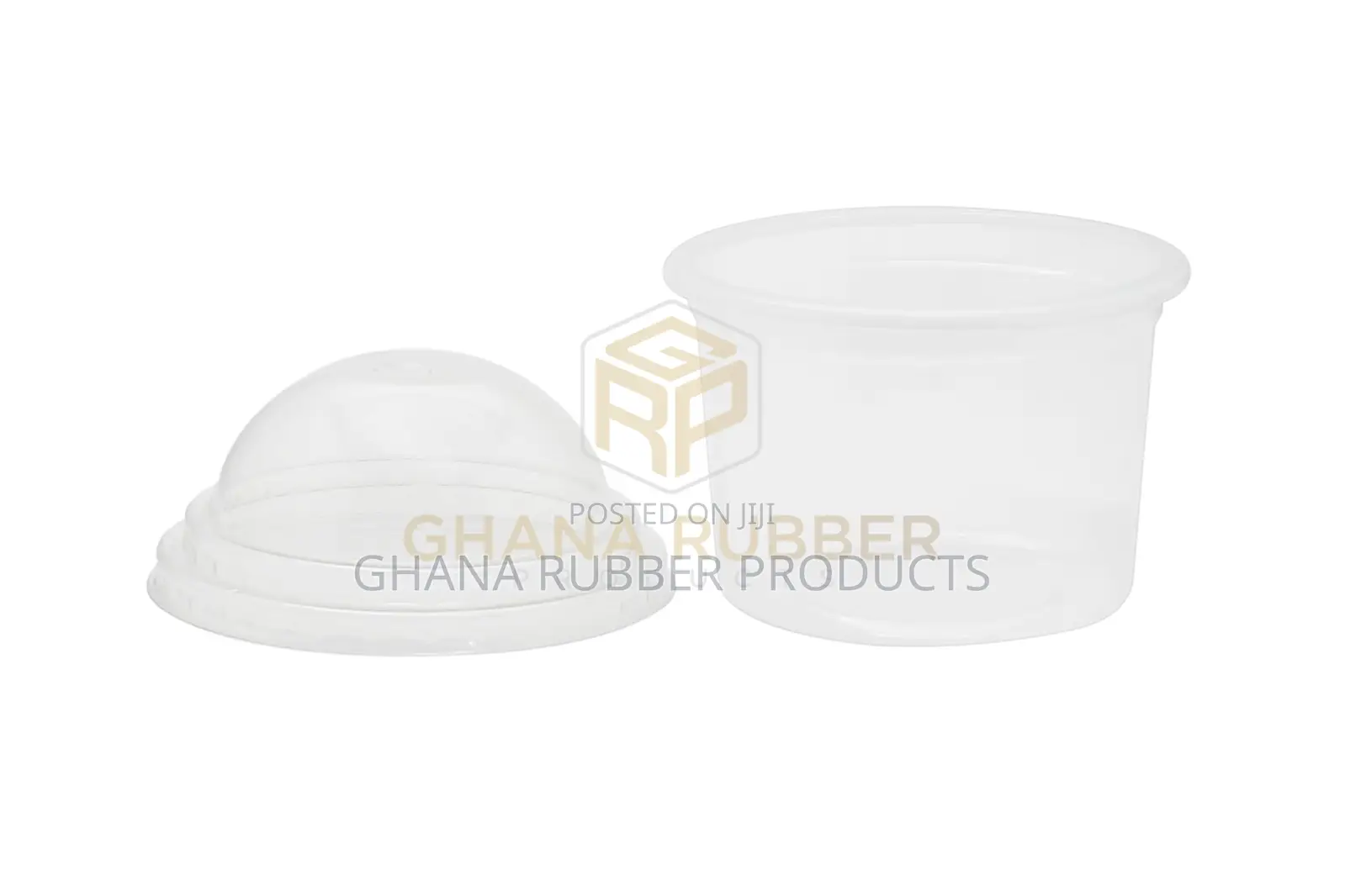 Plastic Tubs 250ml + Domed Lids (800pcs)