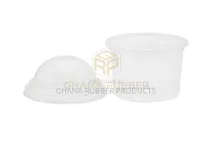 Plastic Tubs 250ml + Domed Lids (800pcs)
