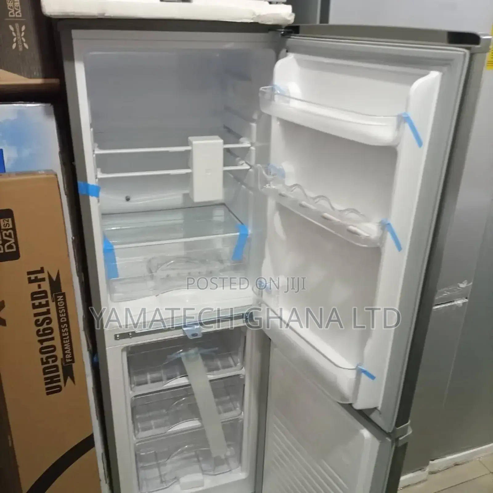 Unitek 157 Litre Fridge With Bottom Freezer