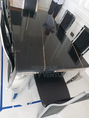 Dining Set Marble Hxza