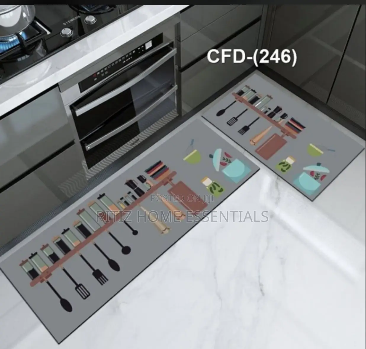 2 Set Kitchen Floor Mat