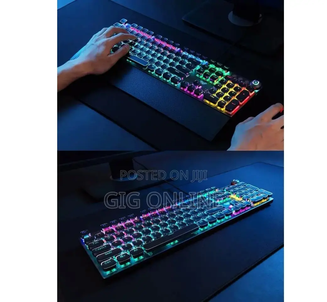 Aula Mechanical RGB Keyboard in Accra Metropolitan Computer