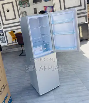 Unique in Box Nasco Nasf2-20fl 158L 2 Door Fridge(Silver)