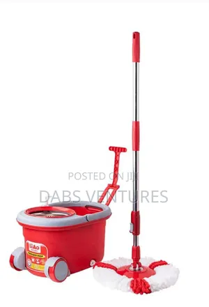 Automatic Spin Mob With Bucket With Wheels