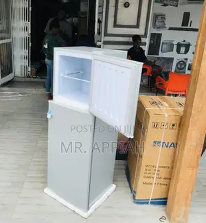 Lovely Nasco 110l 2 Door Electric Fridge(Nasf2-130)Gray.